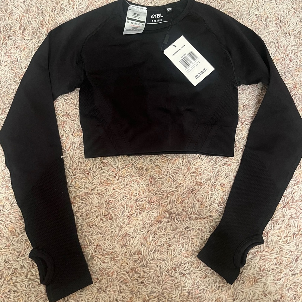 AYBL Long Sleeve Workout Top NWOT
